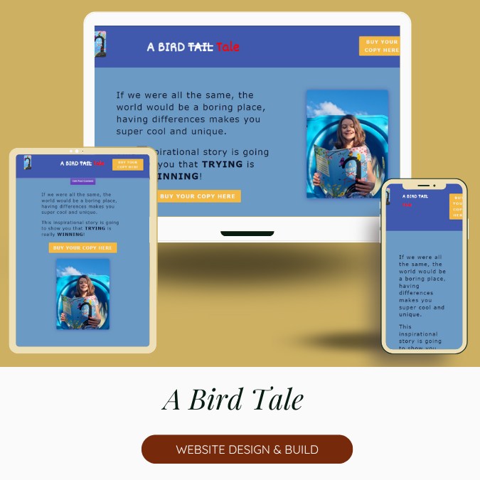 A Bird Tale – Website Design and Build